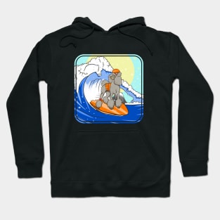 Poodle Surfing Hoodie